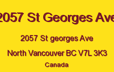 2057 St Georges Ave 2057 ST GEORGES V7L 3K3